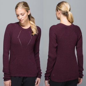 Lululemon The Sweater the Better Crewneck Sz 6